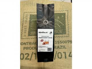 Kávička Brazil Ochutená zrnková káva FRANCÚZKY BOZK 125 g