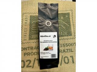 Kávička Brazil Ochutená zrnková káva TALIANSKA DOVOLENKA 125 g