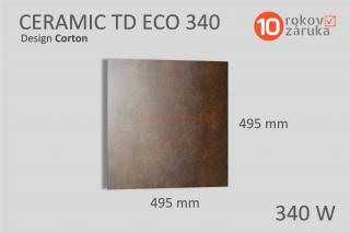 SMODERN CERAMIC TD ECO 340 bezrámový 340W