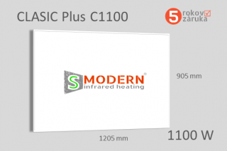 SMODERN CLASIC Plus C1100 rámový 1100W