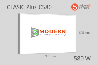 SMODERN CLASIC Plus C580 rámový 580W