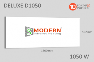 SMODERN DELUXE D1050 bezrámový 1050W
