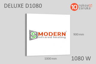 SMODERN DELUXE D1080 bezrámový 1080W