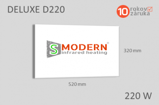 SMODERN DELUXE D220 bezrámový 220W