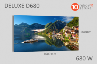 SMODERN DELUXE D680 vykurovací obraz 680W