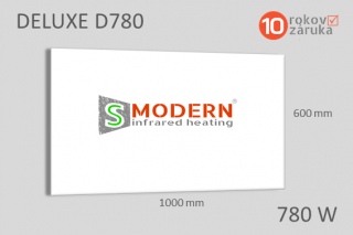 SMODERN DELUXE D780 bezrámový 780W