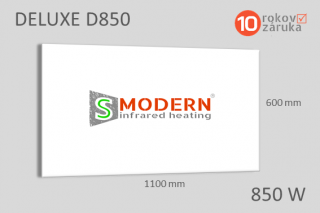 SMODERN DELUXE D850 bezrámový 850W