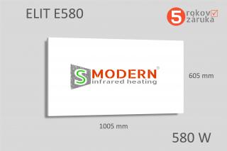 SMODERN® Infrapanel ELIT E580, 580 W, biely