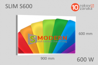 SMODERN SLIM S600 farebný 600W