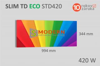 SMODERN SLIM TD ECO STD420 farebný 420W