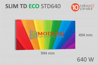 SMODERN SLIM TD ECO STD640 farebný 640W