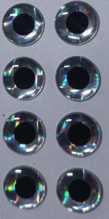 3D OČI SILVER 12MM-16KS