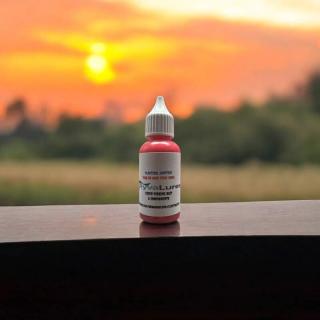 FARBA DO TEKUTEJ GUMY FLUO UV DEEP PINK 30ML. (RYVALURES-PLASTISOL COLOR FLUO UV DEEP PINK 30ML.)
