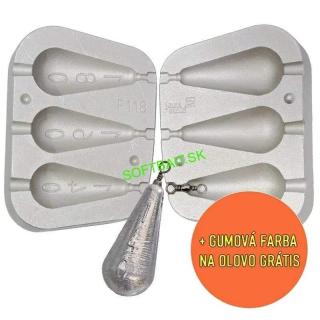 FORMA HRUŠKA 140,160,180G+GUMOVÁ BARVA GRÁTIS