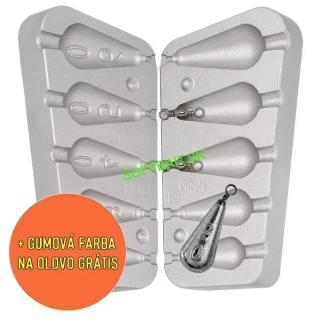FORMA HRUŠKA,KAPKA 20 30 40 50 60g20,30,0,50,60G+GUMOVÁ FARBA GRÁTIS