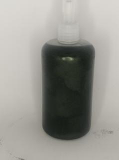 Liquid Plastic Color - Sparkling Additive - Olive Green - 30ml.
