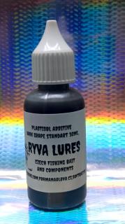 RYVA LURES LIQUID PLASTIC COLOR STANDART DARK GRAPE 30ML.