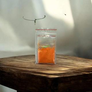 RYVALURES GLITTER FLUO ORANGE 0,4MM-10G