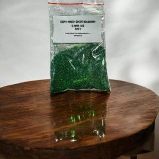 RYVALURES-GLITTER MAGIC GREEN HOLOGRAM 0,2MM-10G