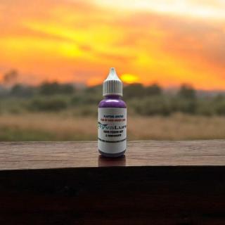 RYVALURES-PLASTISOL COLOR FLUO UV DARK ORCHID 30ML. (FARBA DO TEKUTEJ GUMY FLUO UV FLUO UV DARK ORCHID 30ML.)