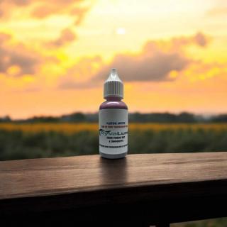 RYVALURES-PLASTISOL COLOR FLUO UV PINK TRANSPARENT 30ML. (FARBA DO TEKUTEJ GUMY FLUO UV PINK TRANSPARENT 30ML.)