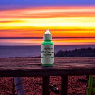 RYVALURES-PLASTISOL COLOR FLUO UV SPRING 30ML. (FARBA DO TEKUTEJ GUMY FLUO UV SPRING 30ML.)