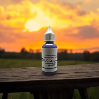 RYVALURES-PLASTISOL COLOR FLUO UV VIOLET-BLUE 30ML. (FARBA DO TEKUTEJ GUMY FLUO BLUE-VIOLET 30ML.)