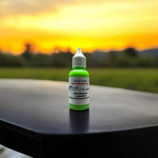 RYVALURES-PLASTISOL COLOR FLUO UV YELLOW-GREEN 30ML. (FARBA DO TEKUTEJ GUMY FLUO UV  YELLOW-GREEN 30ML.)