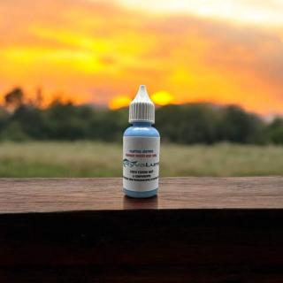 RYVALURES PLASTISOL COLOR STANDART DODGER BLUE 30ML. (FARBA DO TEKUTEJ GUMY ŠTANDART DODGER BLUE 30ML.)