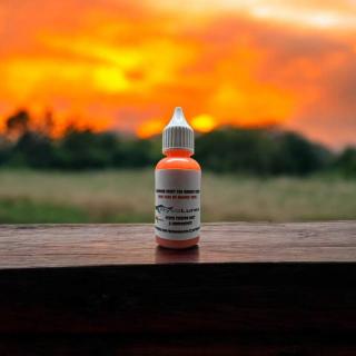 RYVALURES SOFTBAIT PAINT FLUO UV DARK ORANGE 30ML.