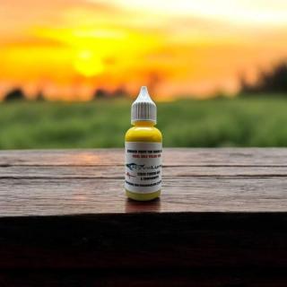 RYVALURES SOFTBAIT PAINT PEARL GOLD YELLOW 30ML.