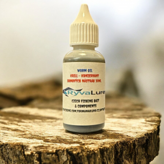 RYVALURES - WORM OIL- KREVETA- KONZERVANT GUMOVÝCH NÁSTRAH 30ML.
