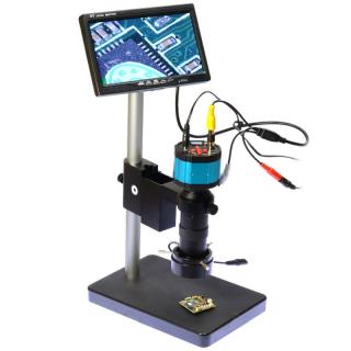 Digitálny mikroskop, 2MP fotoaparát  stojan  7 obrazoka  LED osvetlenie