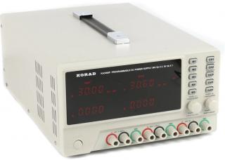 Laboratórny trojitý zdroj Korad KA3305P 2x 30V 5A s USB RS232 programovateľný
