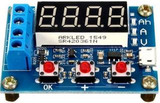 Tester článkov a batérií HW-586 merač kapacity