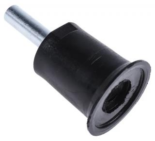 Držiak čierny č. 4 stopka 6 mm, 75 mm 3M Roloc
