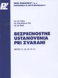 Kniha Bezpečnostné ustanovenia pri zváraní