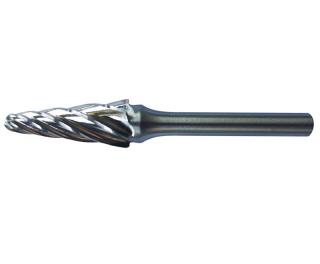 Kužeľová zaoblená fréza z tvrdokovu 12 x 30 x 6 mm MOST PRO Alu Cut KEL tvar L
