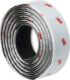 Páska 3M Hook & Loop SJ352Bbk 2 x 25 mm x 1,25 m čierna