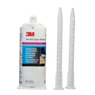 Pružný tmel na plasty 3M 05901 sivý dvojitá kartuša 2 x 24,25 ml