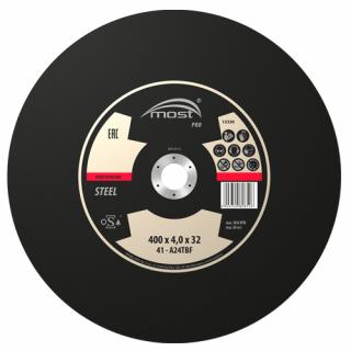 Rezný kotúč 400 x 4,0 mm MOST PRO METAL typ 41