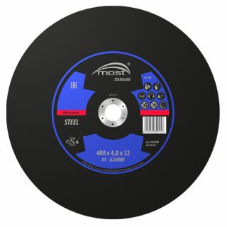 Rezný kotúč 400 x 4,0 x 32 mm MOST STANDARD METAL typ 41
