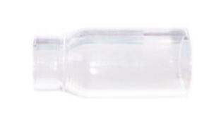 Sklenená hubica zúžená ø 11 x 32,5 mm 9/20 a 17/18/26 Quartz MOST