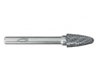 Stromčeková fréza so zaoblenou hlavou z tvrdokovu 8 x 20 x 6 mm MOST STANDARD RBF tvar F