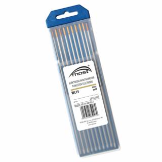 Volfrámová elektróda 2,4 x 175 mm lantánovaná WL15 TIG MOST zlatá
