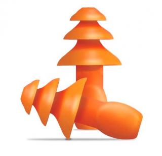 Zátkové chrániče sluchu bez šnúrky 3M 1261 SNR 26 dB oranžové