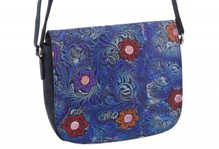 Dámska kabelka crossbody 450112 modrá