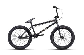 BMX bicykel CTM POP Hi-Ten - matná čierna