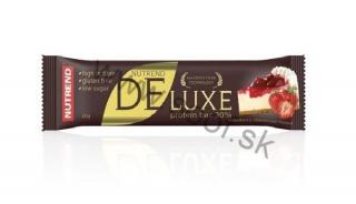 Nutrend DELUXE PROTEIN BAR 32%  jahodový cheesecake 60g