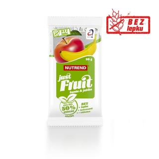 Nutrend JUST FRUITY Banán + jablko 30g